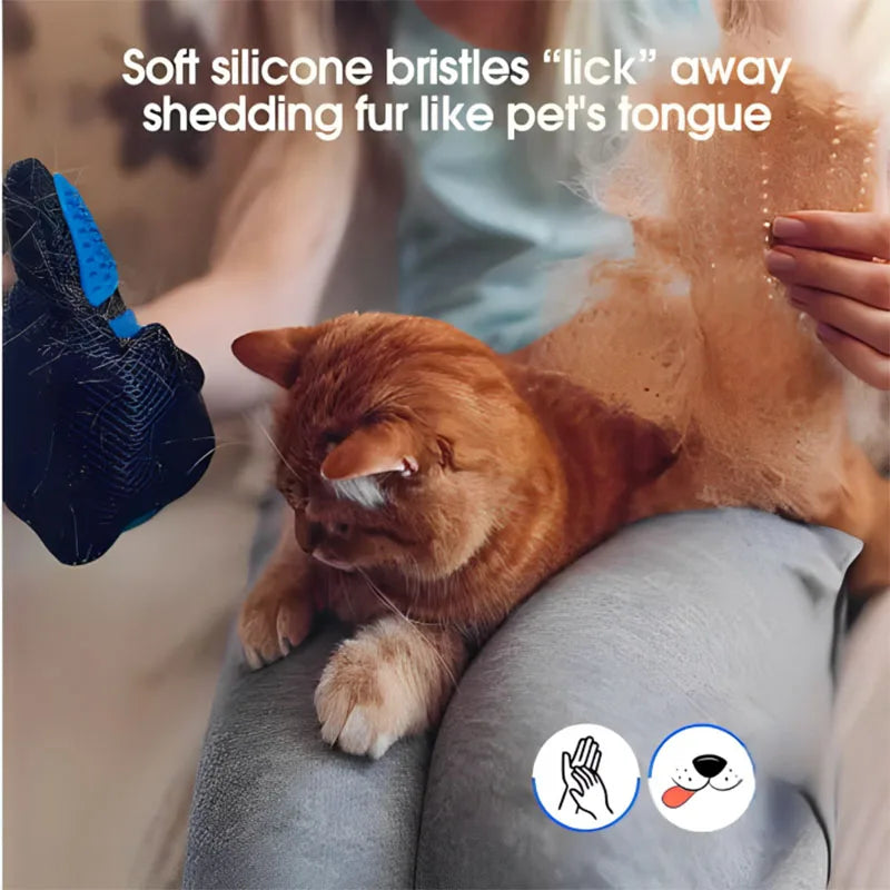PawSweep - Silicone Pet Glove Brush