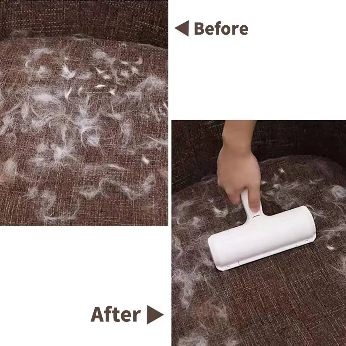 The Fur Eraser -- Self-Cleaning Pet Hair Roller