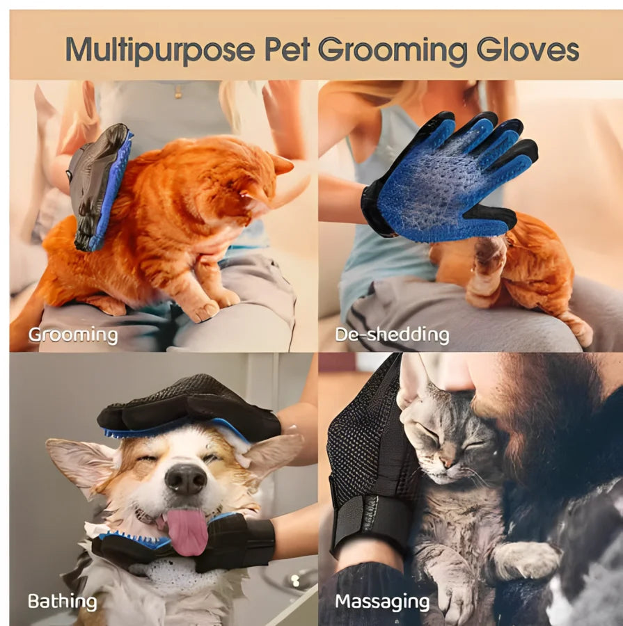 PawSweep - Silicone Pet Glove Brush