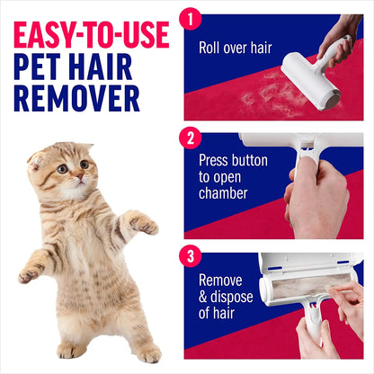 The Fur Eraser -- Self-Cleaning Pet Hair Roller
